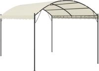 vidaXL Pavillon Stoff Creme