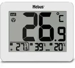 Mebus 01074, Elektronisches Umgebungsthermometer, Drinnen/Drau&szlig;en, F, &deg;C,...