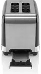 ETA Toaster STORIO ETA916690020, 980 W, Retrostill (schwarz) 2 Schlitze f&uuml;r 2