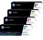 HP 415X 4er Pack // Cyan, Gelb, Magenta, Schwarz // Original LaserJet Toner...