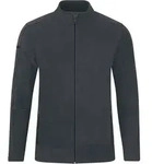 Jako Mikrofleece-Jacke Herren - Anthrazit / Schwarz - Grau - 3XL