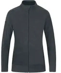 Jako Mikrofleece-Jacke Damen - Anthrazit / Schwarz - Grau - 48