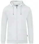Jako Organic Kapuzenjacke Herren - Wei&szlig; - Wei&szlig; - L