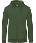 Jako Organic Kapuzenjacke Damen - Oliv - Gr&uuml;n - 46