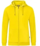 Jako Organic Kapuzenjacke Damen - Citro - Gelb - 36
