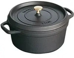 Staub Cocotte, Einzelpfanne, Schwarz, 1,4 l, 1 St&uuml;ck(e), 16 cm, 2,4 kg -...