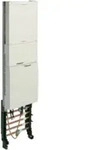 Hager Komplettfeld universZ ZH3EL22N 1050mm 2ZP 1feld BKE-I OKK