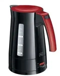 Melitta Enjoy Aqua, 1,7 l, 2400 W, Schwarz, Rot, Wasserstandsanzeige,
