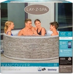 Bestway 60027, Bestway LAY-Z-SPA Whirlpool Vancouver AirJet Plus, rund,...