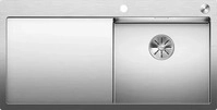 Blanco 521625, BLANCO CLARON 5 S-IF, Schrankwaschbecken, Edelstahl, Edelstahl, Links,