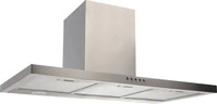 Amica KH 17802-1 E, Kopffreihaube Amica KH 17802-1 E BxT 90 x 50 cm silber,