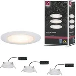 Paulmann Premium LED Einbauleuchte Suon Basisset - Silber/Wei&szlig;