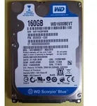 Western Digital WD1600BEVT 160GB SATA 2,5"