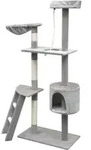vidaXL Katzen-Kratzbaum 150 cm Grau - Grau