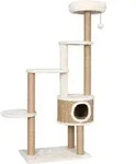 vidaXL Katzen-Kratzbaum mit m Kissen 148 cm Seegras - Beige