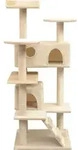 vidaXL Katzen-Kratzbaum Sisal 125 cm Beige - Beige