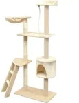 vidaXL Katzen-Kratzbaum Sisal 150 cm Beige - Beige
