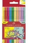 Faber-Castell 155312, Fein, 10 Farben, Mehrfarbig, Mehrfarbig, Dreieck, Kinder - Bunt