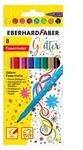 Eberhard Faber 551008, 8 Farben, Schwarz, Blau, Braun, Gr&uuml;n, Lila, Rot, Violett,