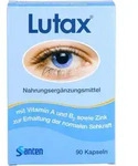 Santen Lutax Kapseln zur Erhaltung normaler Sehkraft, 90 St. Kapseln