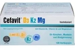 Cefavit 2000 I.E. D3 K2 Mg Kapseln f&uuml;r Knochen und Muskeln, 100 St. Kapseln