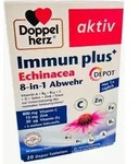 Doppelherz Immun plus Echinacea 8-in1 Abwehr 20 Depot-Tabletten 28,8g