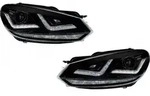 Hauptscheinwerfer-Set LED OSRAM LEDriving XENARC schwarz f&uuml;r Golf VI +70%...