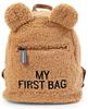 CHILDHOME Kinderrucksack My First Bag Teddy Beige