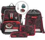 Step by Step Ranzen-Set SPACE, 5-teilig - Schwarz