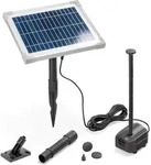 esotec Solar Teichpumpe mit Filter f&uuml;r au&szlig;en | SET Sprinklerpumpe 250l/h 101909