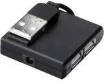 Digitus USB 2.0 Hub, 4-Port, USB 2.0, 480 Mbit/s, Schwarz, China, 40 mm, 39 mm -