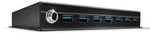 Lindy 43128, USB 3.2 Gen 1 (3.1 Gen 1) Type-A, 5000 Mbit/s, Schwarz, 0,8 m, 185 mm,