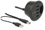 DeLOCK 62868, USB 3.2 Gen 1 (3.1 Gen 1) Type-A, USB 3.2 Gen 1 (3.1 Gen 1) Type-A,