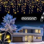 MONZANA Lichterkette 600 LED - Wei&szlig;