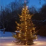 LED Lichterkette Baum Deko Beleuchtung au&szlig;en 220 LEDs Weihnachten 10-Str&auml;nge