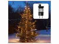 LED Lichterkette Baum Deko Beleuchtung außen 200 LEDs Weihnachten 10-Stränge