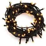Konstsmide - Micro LED Lichterkette, 600 bernsteinfarbene Dioden, 24V Au&szlig;entrafo,