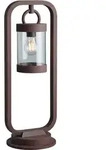 Trio Sambesi Gartenleuchte Druckguss Aluminium/rostfarbig D&auml;mmerungssensor - Braun