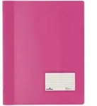 DURABLE Schnellhefter DURALUX&reg; A4+ transluzent, 268034 dunkelrosa - Rosa