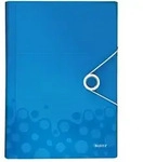 Leitz WOW, A4, Polypropylen (PP), Blau, 200 Bl&auml;tter, 254 mm, 38 mm - Blau