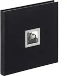 Walther Design FA-217-B, Schwarz, Leinen, 50 Bl&auml;tter, 300 mm, 300 mm, 4 cm -...