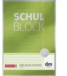 BRUNNEN 1052613 Schulblock Premium A4 dm - Gr&uuml;n