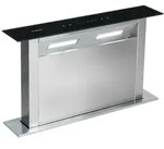 Klarstein Downdraft-Dunstabzugshaube, Versenkbare Abzugshaube, Leise