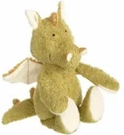sigikid Green Collection Kuscheltier Drache, Pl&uuml;schtier, Schmusetier,...