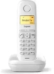 Gigaset A170 DECT Schnurloses Telefon Wei&szlig; mit Anrufer-ID und LCD Display - Wei&szlig;