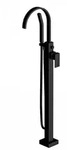 Steinberg Serie 135 Wannenarmatur, freistehend, schwenkbarer Auslauf, Ausladung 254