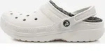 Klassischer gef&uuml;tterter Clog, Uni Clogs - Wei&szlig; - 43-44