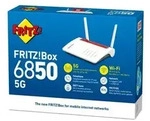 Box 6850 5G, Wi-Fi 5 (802.11ac), Dual-Band (2,4 GHz/5 GHz), Ethernet/LAN, 5G, Wei&szlig;,