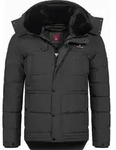 H&ouml;henhorn Adamelo Herren Winter Jacke Schwarz Gr. M - Schwarz - M