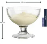 Leonardo Cucina Eis-Becher 6er Set, mikrowellen- & sp&uuml;hlmaschinengeeignete Dessert